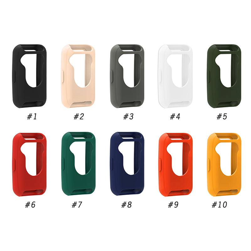 Soft Silicone Watch Case for Huawei Band 7 6 Anti-scratch Protection Watch Frame Cover Soft Silicone Watch Case for Huawei Band 7 6 Anti-scratch Protection Watch Frame Cover